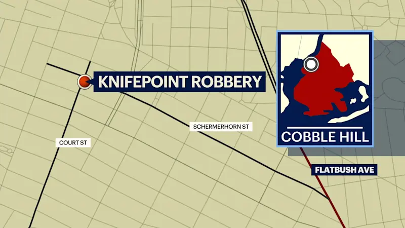 Story image: NYPD investigates Cobble Hill knifepoint robbery