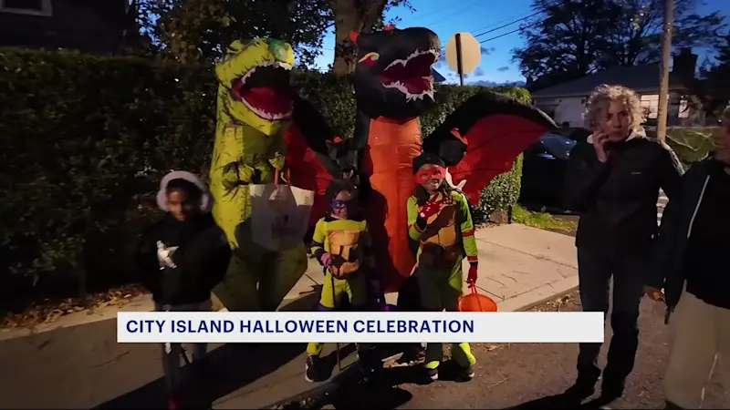 Story image: City Island hosts 33rd annual Halloween parade
