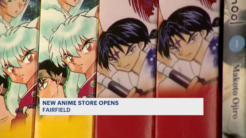 Story image: Store offering anime merchandise opens in Fairfield