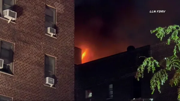 FDNY: Fire rips through apartment building in Fordham; 2 firefighters injured