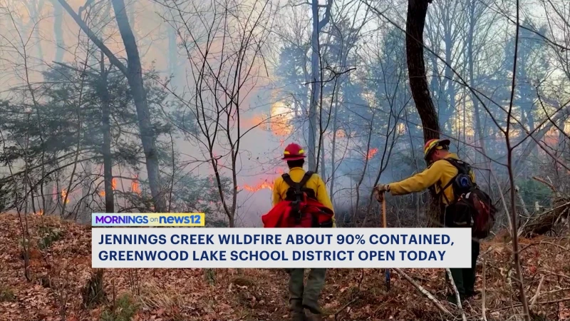 Story image: Wildfire Update: 90% containment reached, schools reopened