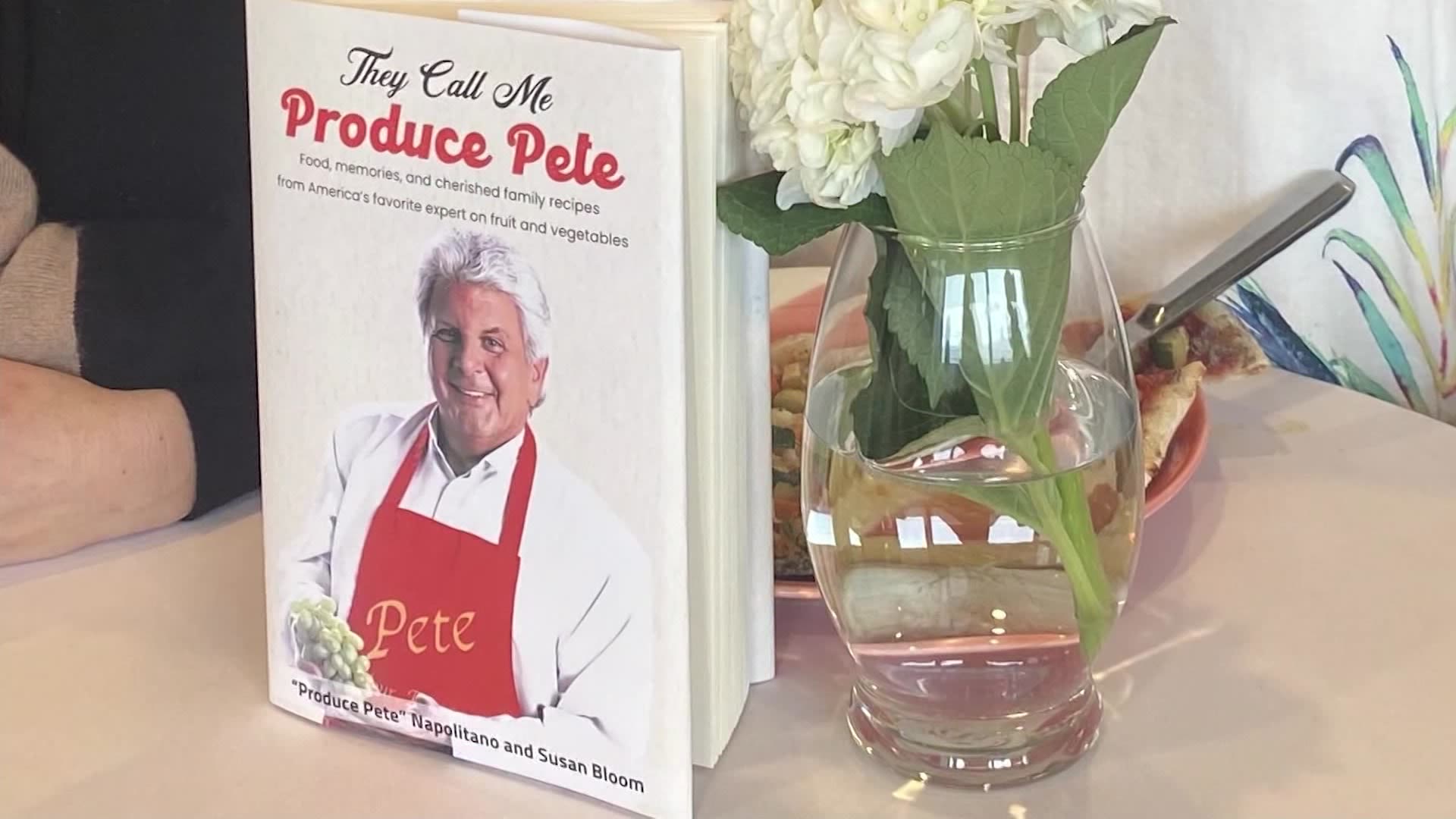 Positively New Jersey Talking veggies with Saturday morning TV icon