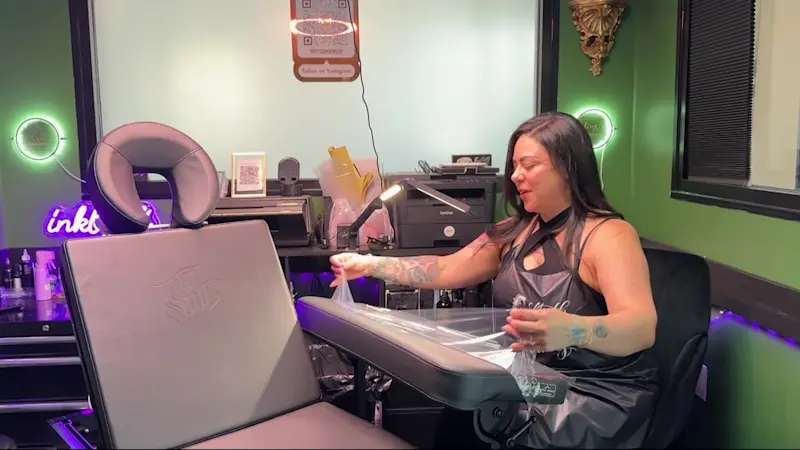 Story image: Breaking barriers: Bronx tattoo artist builds her dream
