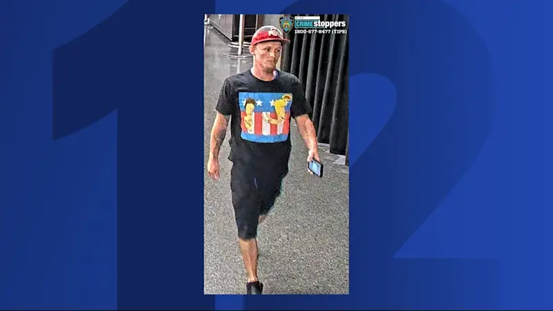 Story image: Man wanted for throwing sex toy that hit 12-year-old girl during Liberty game