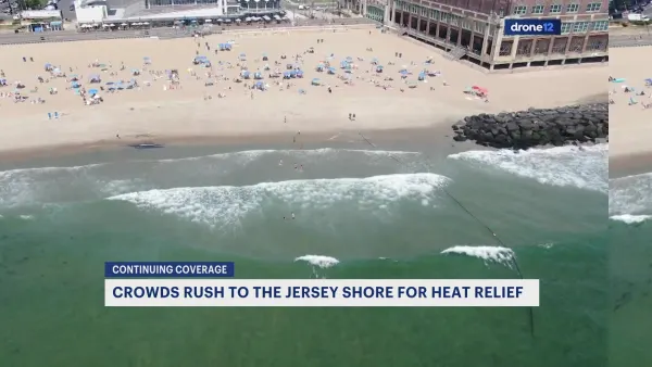 Heading to the Jersey Shore to escape the heat? Beware of the cold ocean water