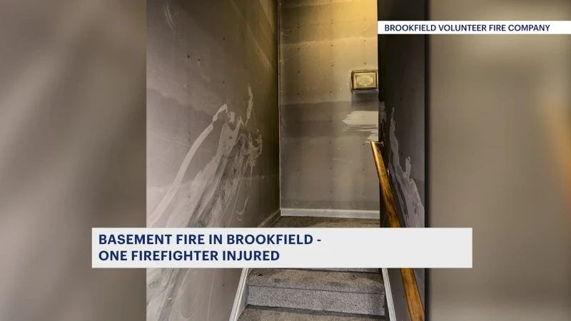 Story image:  Brookfield basement fire that injured firefighter started from dehumidifier next to heating system