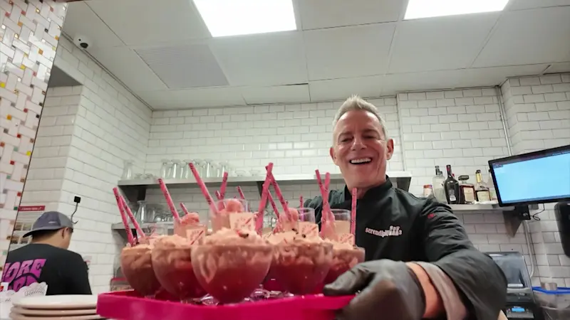 Story image: Serendipity 3 serves holiday magic and frozen hot chocolate to Times Square 