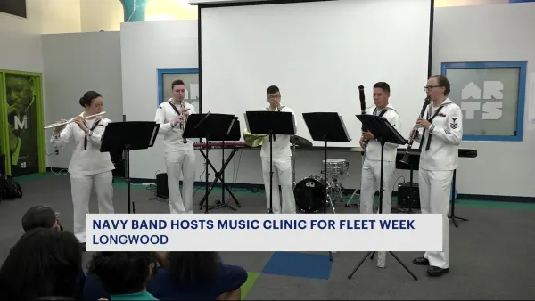 Navy band visits Bronx Charter Middle School for the Arts