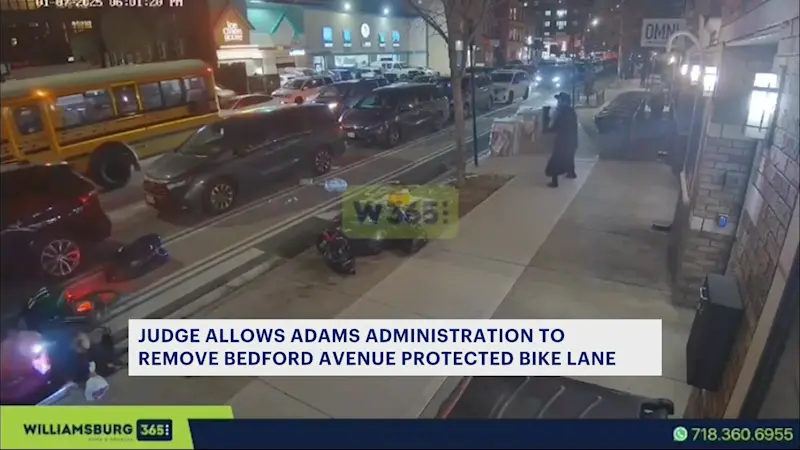 Story image: Williamsburg parents applaud ruling to allow removal of Bedford Avenue bike lane
