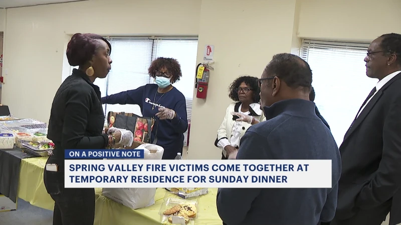 Story image: Elderly fire victims in Spring Valley treated to free meals