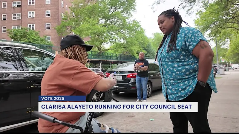 Story image: Clarisa Alayeto, running for District 8's open City Council seat, hopes to represent the South Bronx  