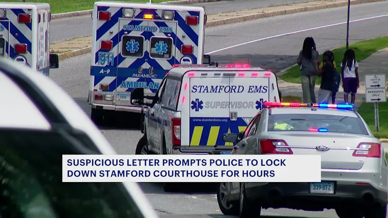 Story image: Suspicious letter sends Stamford Courthouse into lockdown