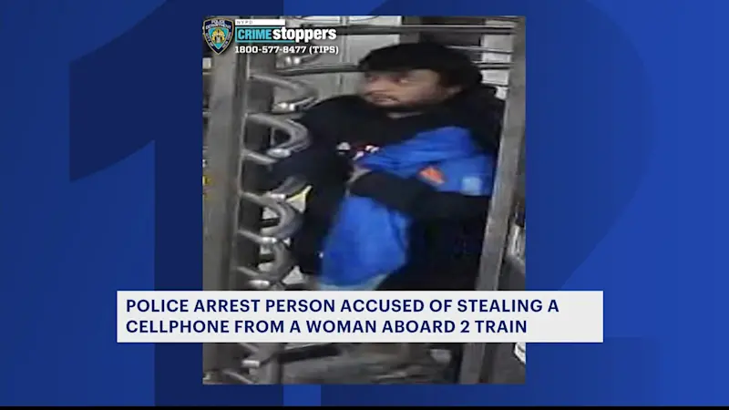 Story image: Arrest made in 2 train lewd act and attempted theft