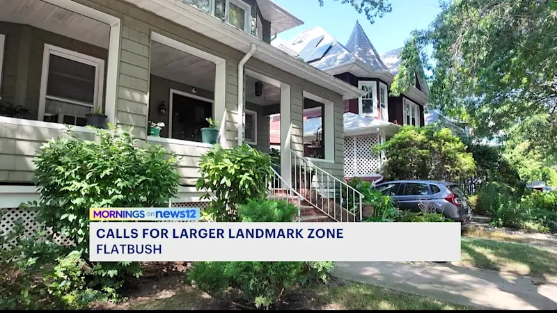 Story image: Calls for larger landmark district at Beverly Square West in Flatbush