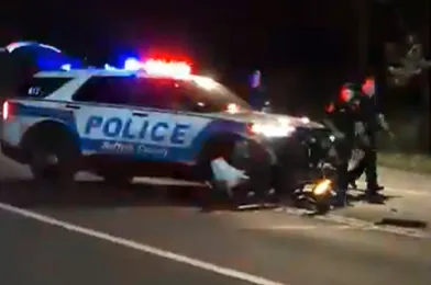 POLICE CRASH