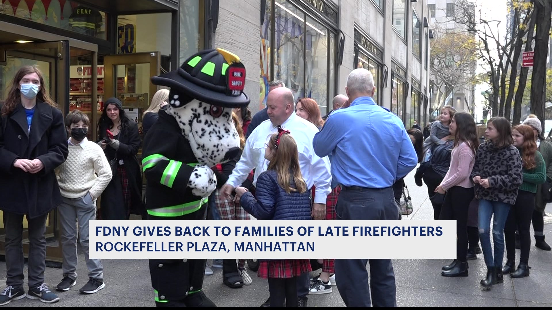FDNY gives back to families of fallen firefighters at FAO Schwartz