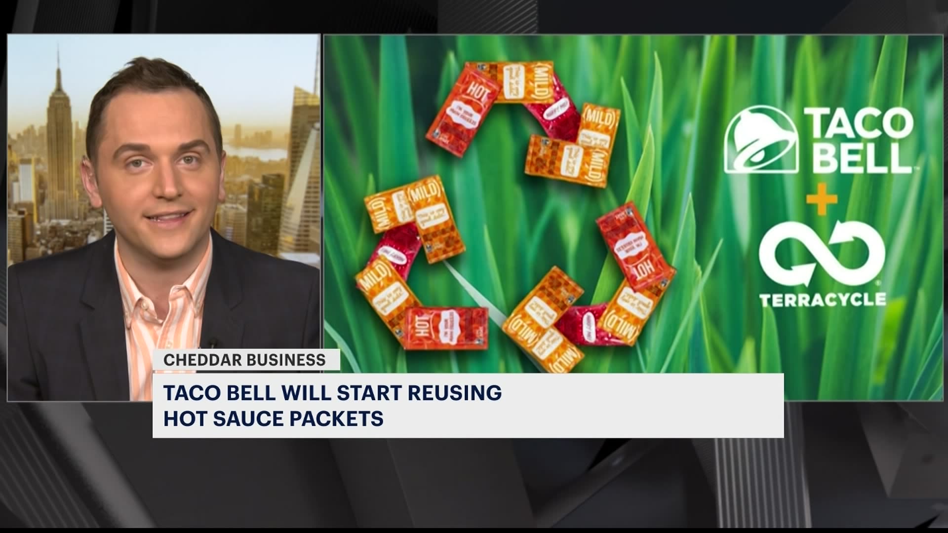 Taco Bell launching sauce packet recycling program in honor of Earth Day