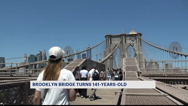 Brooklyn Bridge celebrates 141st birthday