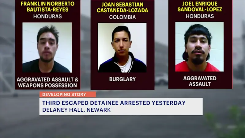 Story image: Federal documents reveal detainees' escape route from Newark's Delaney Hall