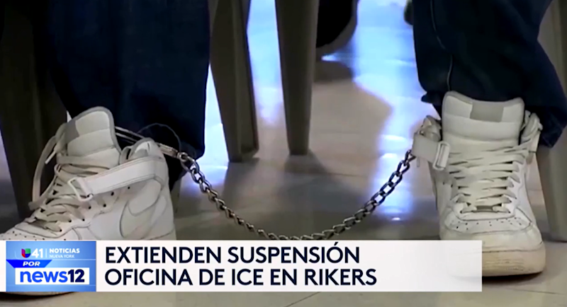 Story image: Unvision 41 News Brief: Extienden temporal suspensión de la oficina de ICE en Rikers Island
