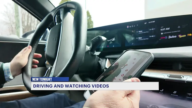 Story image: Driving while streaming? CT could close ‘loophole’ letting drivers watch videos behind the wheel
