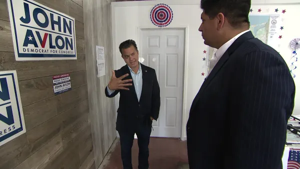 POWER AND POLITICS: NY-1 candidates John Avlon and Nancy Goroff face off in high stakes primary race