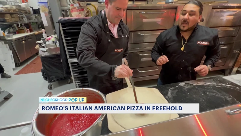Story image: Neighborhood Pop Up: Romeo's Italian American Pizza in Freehold is all about the community