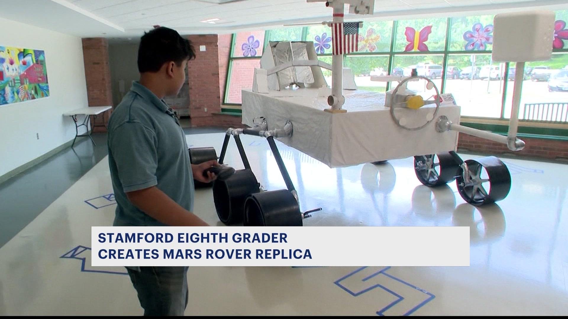News 12 | Connecticut | Out of this world: Stamford 8th grader creates ...