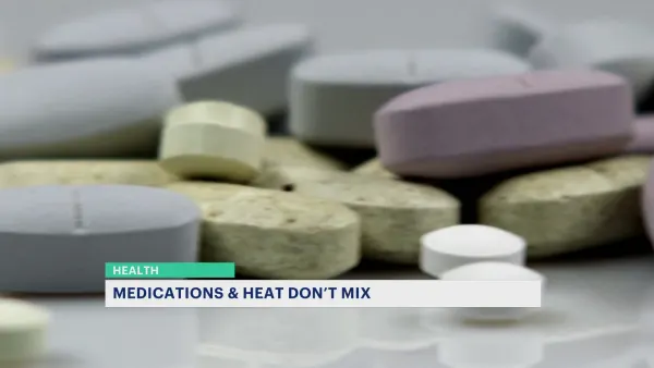 Doctors: Certain medications can make people susceptible to the heat 