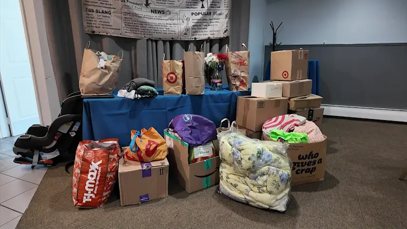 Story image: Apartment fire latest: Donation drive in Oceanside delivers for displaced Baldwin tenants