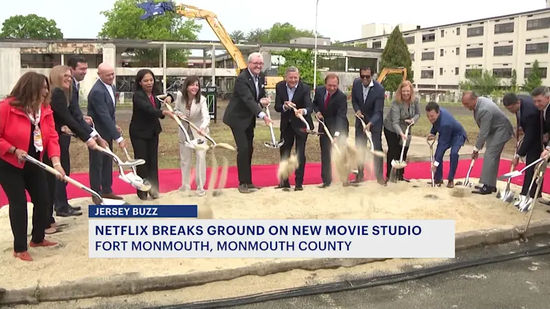 Story image: Netflix begins transformation of Fort Monmouth into East Coast studio production hub