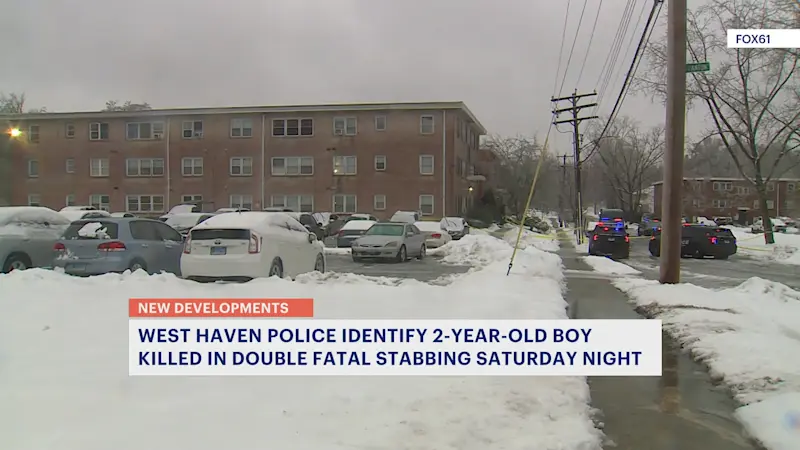 Story image: West Haven police identify toddler allegedly killed by father in double stabbing