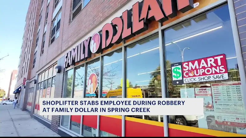 Story image: Family Dollar worker stabbed in Spring Creek shoplifting assault