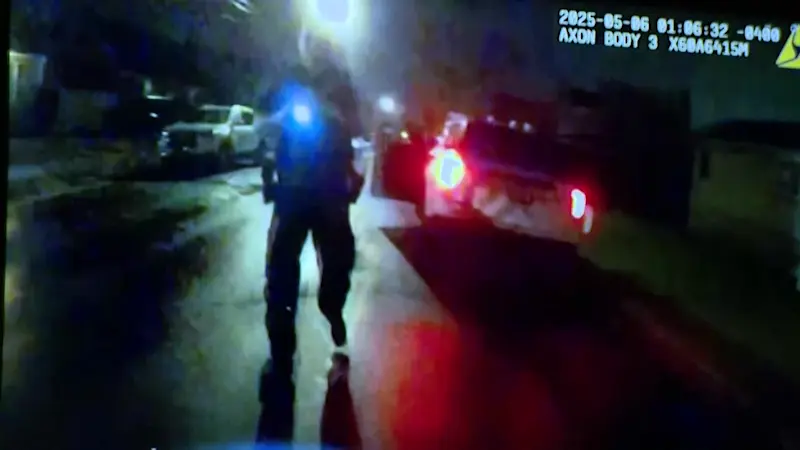 Story image: Suffolk police officer stabbed during overnight arrest in Amity Harbor