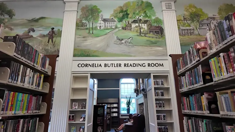 Story image: Smithtown Library continues renovations following catastrophic 2024 flooding