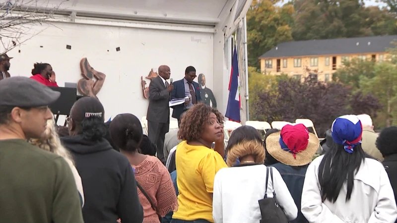 Story image: Haitians in Spring Valley denounce former President Trump's comments about migrants