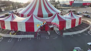 Weather On The Road: Matt Hammer visits the circus!