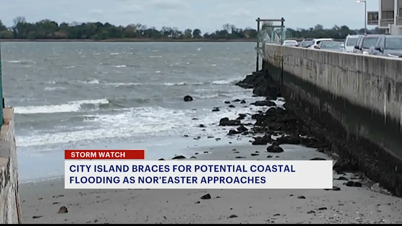 Story image: Nor’easter: City Island prepares for strong winds and rain
