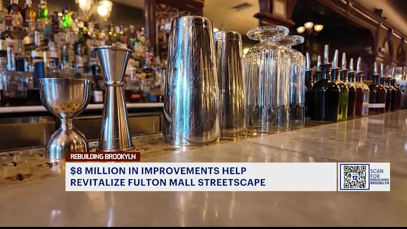 Story image: $8M upgrades help revitalize streetscape along the Fulton Mall