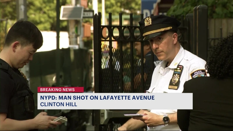 Story image: NYPD: 36-year-old man shot in Clinton Hill