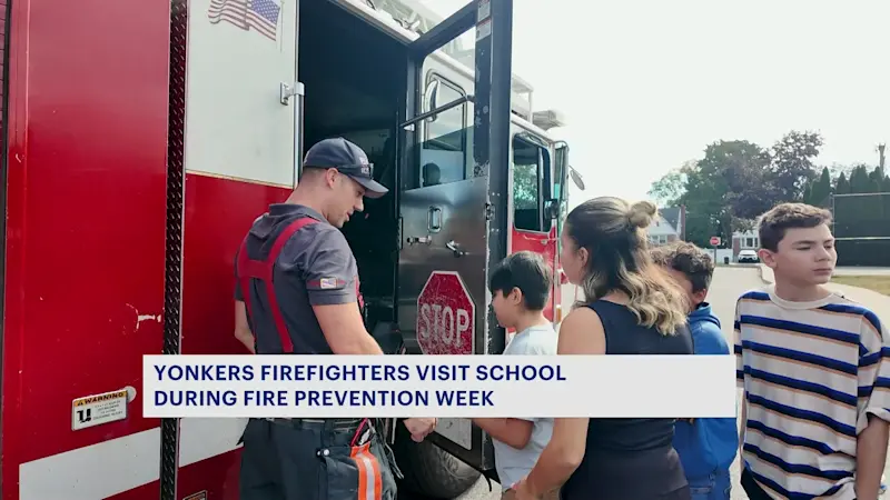 Story image: Yonkers celebrates Fire Prevention Month