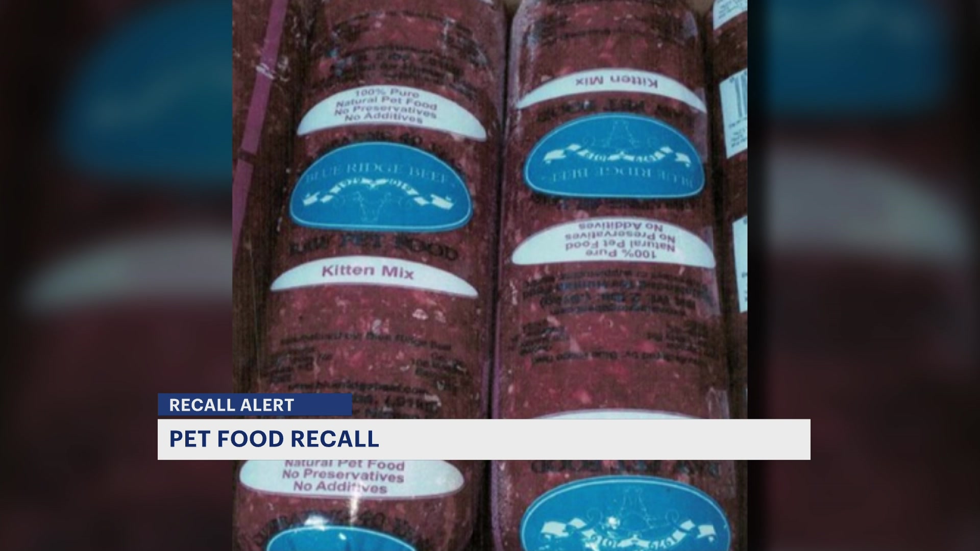 Recall Alert: Blue Ridge Beef Recalls Pet Food Over Salmonella And ...