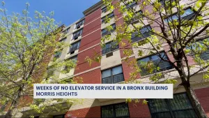 Bronx residents say elevator has been out of service for weeks