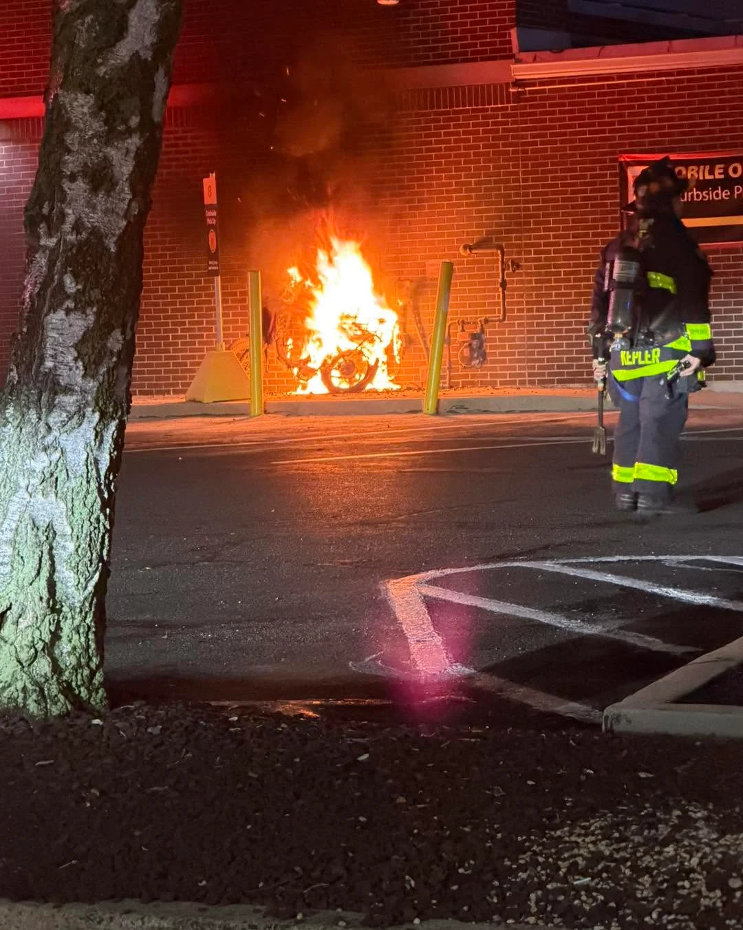 Neptune e-bike fire