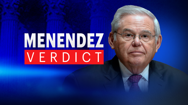 Story image: Calls among politicians grow for Sen. Bob Menendez to resign following bribery conviction