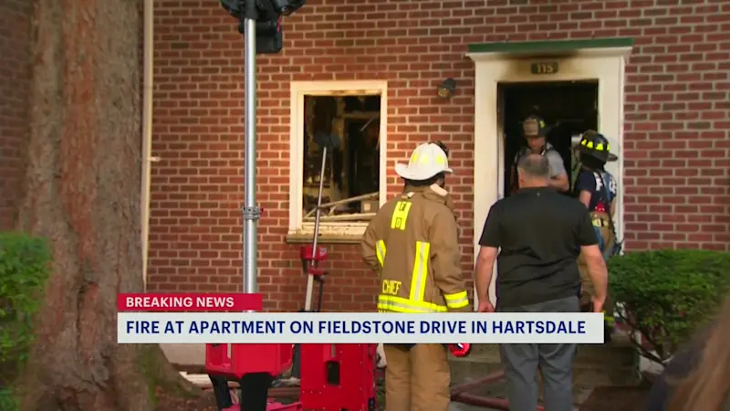 Story image: Fire damages Hartsdale apartment, flames contained to 1 unit 