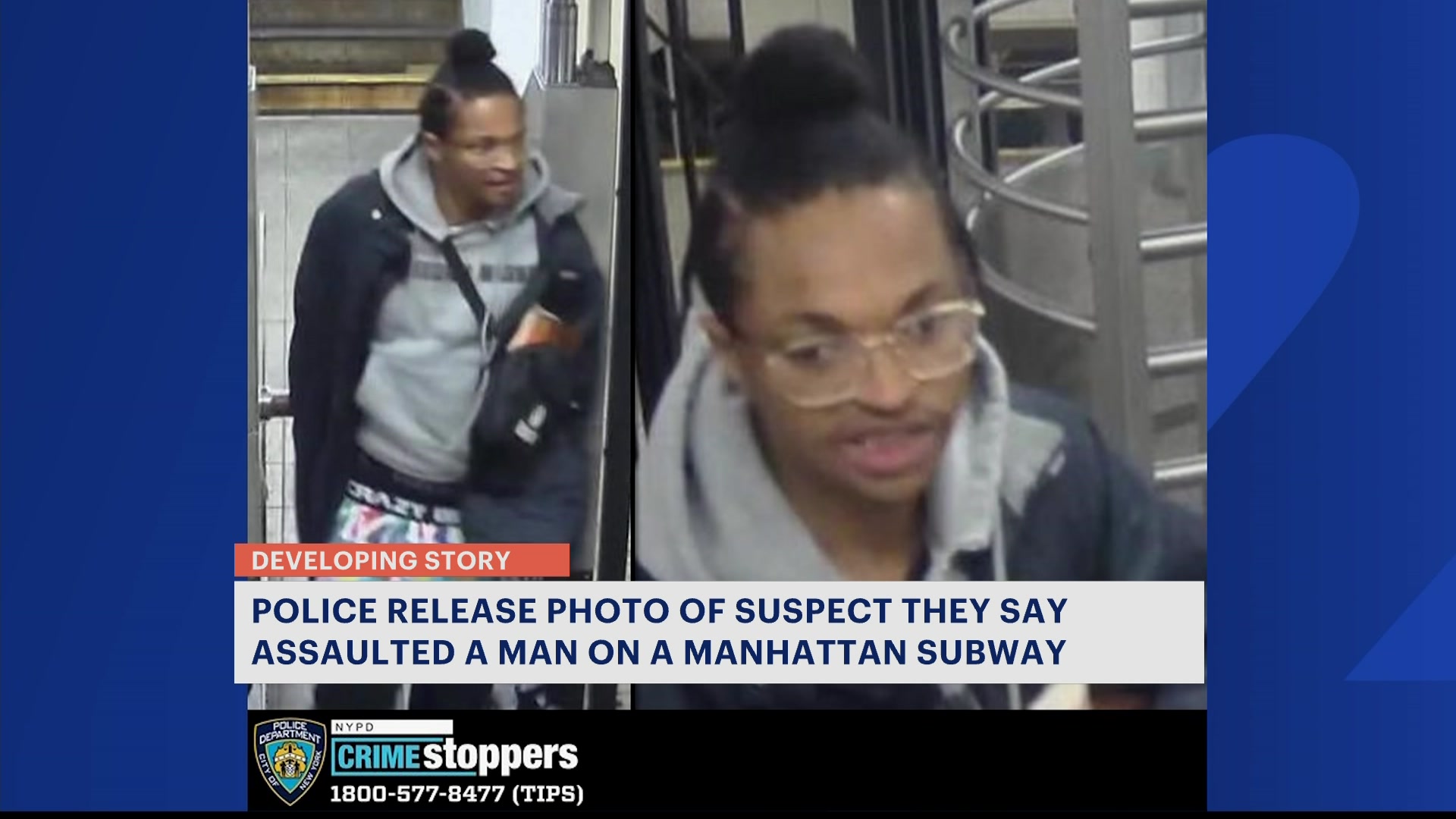 NYPD Releases Images Of NYC Subway Slashing Suspect