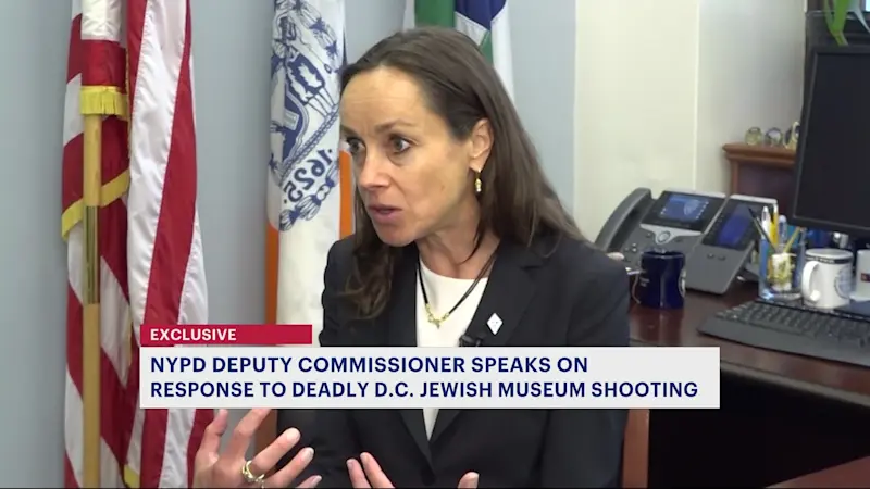 Story image: EXCLUSIVE: NYPD deputy commissioner speaks on deadly DC shooting near Jewish Museum
