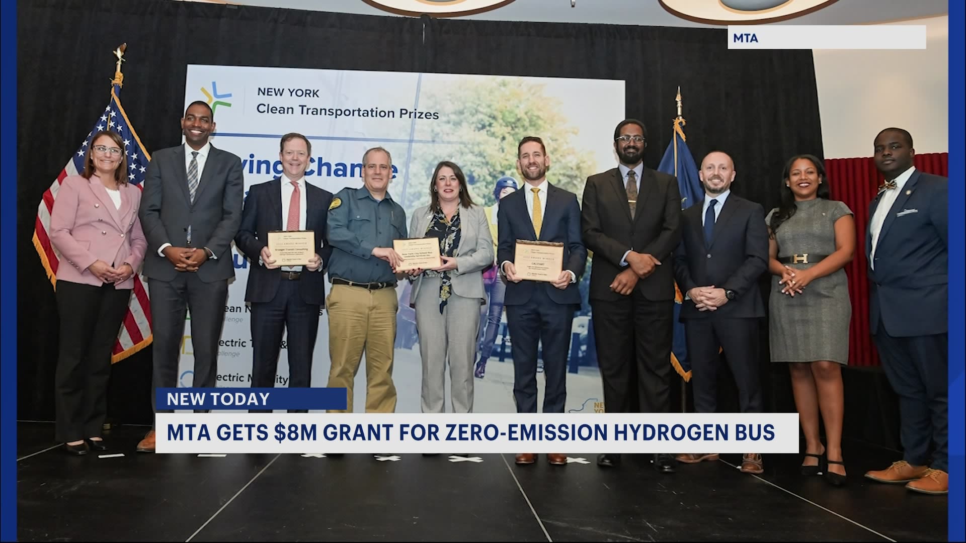 MTA receives 8 million grant toward zeroemission buses