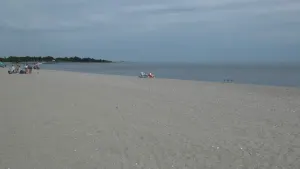 Where does Sherwood Island State Park rank on News 12 Connecticut's Best Beaches list?